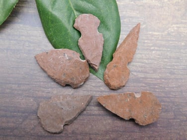 HAND KNAPPED ARTIFACT TOOLS ROCK STONE LAPIDARY SPECIMEN