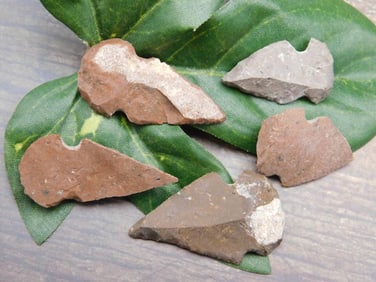 HAND KNAPPED ARTIFACT TOOLS ROCK STONE LAPIDARY SPECIMEN