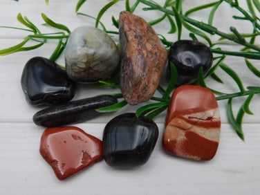 MIXED AGATE LOT ROCK STONE LAPIDARY SPECIMEN