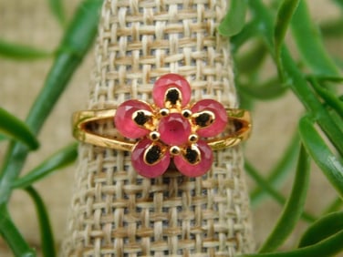 GENUINE STONE RING SIZE 4