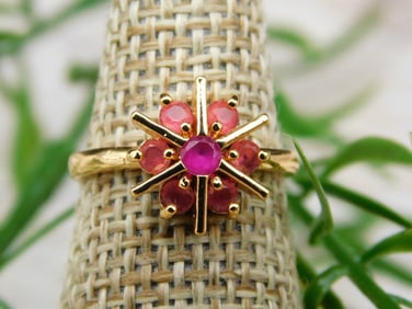 GENUINE STONE RING SIZE 4