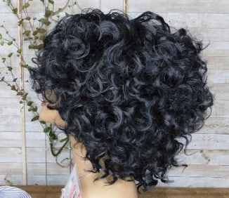 WIG with MANNEQUIN HEAD SENSUAL ESPRESSO TRIPLE SHOT WEAVE LATTE 355