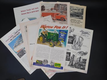MIXED AUTOMOBILIA EPHEMERA VINTAGE AUTOMOBILIA ANTIQUE