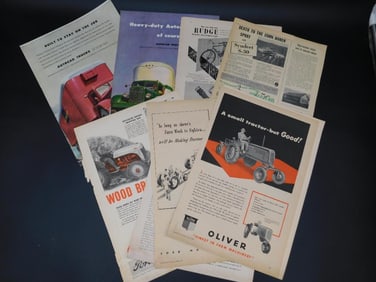 MIXED AUTOMOBILIA EPHEMERA VINTAGE AUTOMOBILIA ANTIQUE