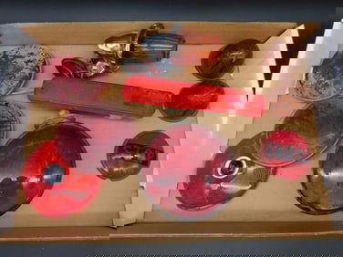 MIXED LIGHTS VINTAGE AUTOMOBILIA ANTIQUE