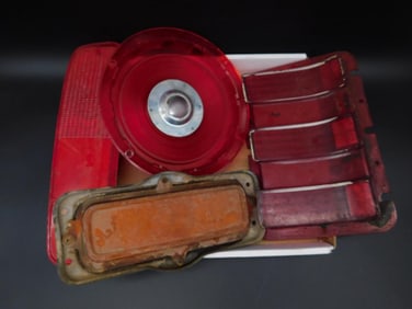 MIXED LIGHTS VINTAGE AUTOMOBILIA ANTIQUE