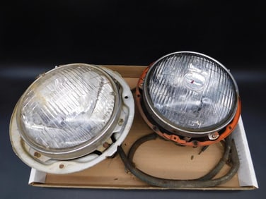 MIXED LIGHTS VINTAGE AUTOMOBILIA ANTIQUE