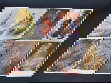 ASSORTED ART POSTCARDS VINTAGE ANTIQUE