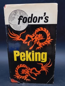 1972 FODORS PEKING BOOK BY ODILE CAIL WITH MAP AND CITY PLANS VINTAGE ANTIQUE