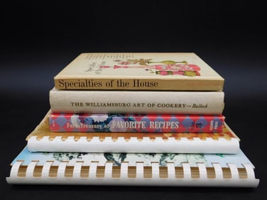 MIXED COOK BOOKS DOMESTIC MAINTENANCE VINTAGE ANTIQUE
