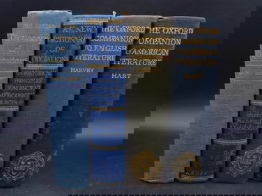 VINTAGE DICTIONARY OF QUOTATIONS AND COMPANION TO AMERICAN LITERATURE MIXED LOT BOOKS