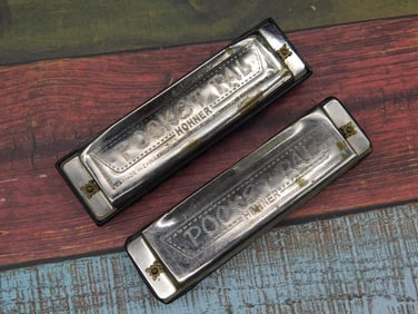 POCKET PAL HARMONICAS VINTAGE ANTIQUE
