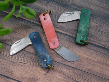 MINIATURE POCKET KNIVES LOT OF 3 VINTAGE ANTIQUE