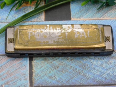 POCKET PAL HARMONICAS VINTAGE ANTIQUE