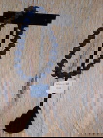 LAVA STONE BEADED BRACELET ROCK STONE LAPIDARY SPECIMEN