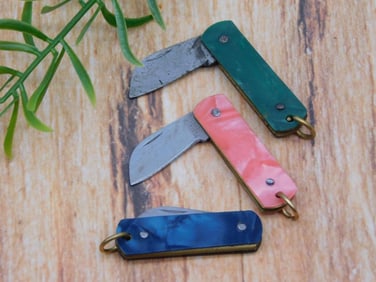 MINIATURE POCKET KNIVES LOT OF 3 VINTAGE ANTIQUE