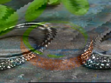 STONE RING ROCK STONE LAPIDARY SPECIMEN