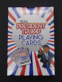 ZUPA PRESIDENT TRUMP PLAYING CARDS