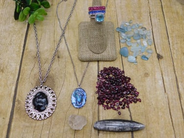 MIXED LOT ROCK STONE LAPIDARY SPECIMEN