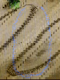 AFRICAN TRADE BEADS ROCK STONE LAPIDARY SPECIMEN