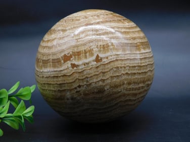 1 POUND BANDED JASPER SPHERE ROCK STONE LAPIDARY SPECIMEN