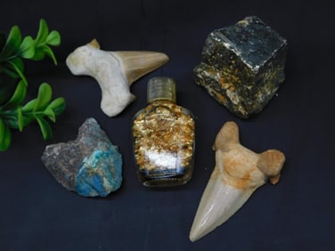 MIXED LOT ROCK STONE LAPIDARY SPECIMEN