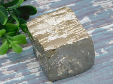 NATURAL FORMATION SPANISH PYRITE CUBE ROCK STONE LAPIDARY SPECIMEN