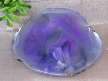 AGATE SLICE ROCK STONE LAPIDARY SPECIMEN