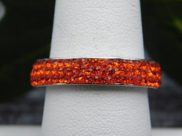 GENUINE STONE RING SIZE 8