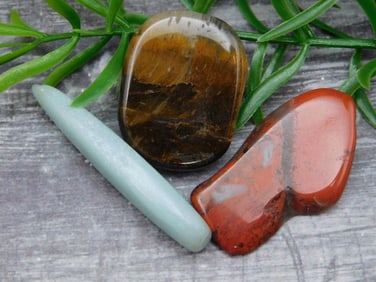 MIXED AGATE LOT ROCK STONE LAPIDARY SPECIMEN