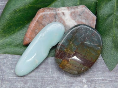 MIXED AGATE LOT ROCK STONE LAPIDARY SPECIMEN