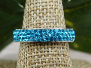 GENUINE STONE RING SIZE 7