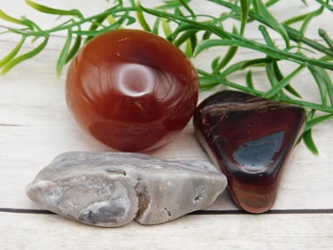 MIXED AGATE LOT ROCK STONE LAPIDARY SPECIMEN