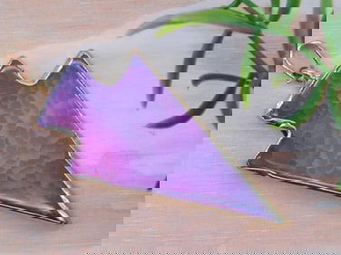 PINK FIRE AGATE PENDANT ROCK STONE LAPIDARY SPECIMEN