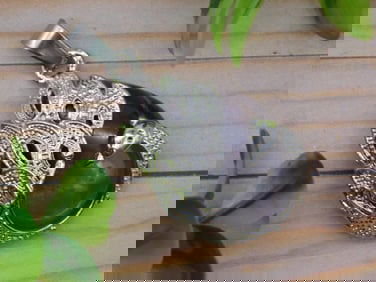 AMETHYST PEACOCK PENDANT ROCK STONE LAPIDARY SPECIMEN