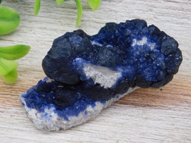 BLUEBERRY FLUORITE ROCK STONE LAPIDARY SPECIMEN