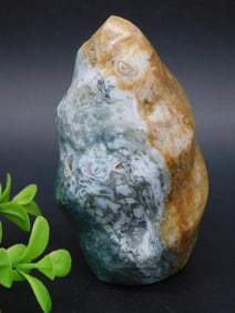 OCEAN JASPER TWIST ROCK STONE LAPIDARY SPECIMEN