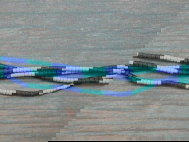 TURQUOISE AND LAPIS LAZULI BRACELET ROCK STONE LAPIDARY SPECIMEN