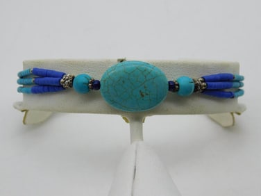 MIXED STONE BRACELET ROCK STONE LAPIDARY SPECIMEN