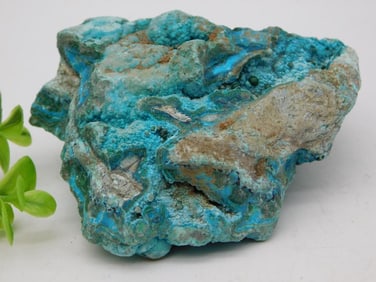 CHRYSOCOLLA WITH MALACHITE FORMATIONS ROCK STONE LAPIDARY SPECIMEN