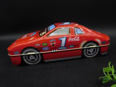 COCA-COLA RACE CAR TIN