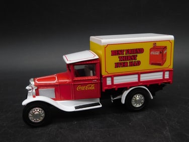 COCA-COLA DELIVERY TRUCK ADVERTISING TOY