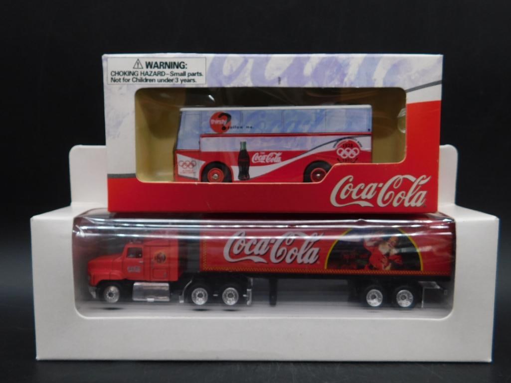 COCA-COLA DELIVERY TRUCKS: COCA-COLA DELIVERY TRUCKS