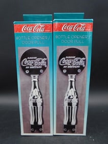 COCA-COLA BOTTLE OPENER DOOR PULLS