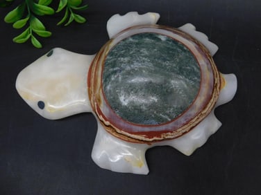 STONE TURTLE ROCK STONE LAPIDARY SPECIMEN