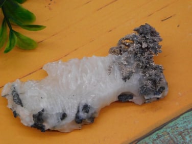 SILVER ON MINERAL SPECIMEN ROCK STONE LAPIDARY SPECIMEN