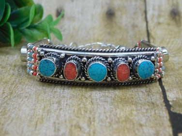 MIXED STONE BRACELET ROCK STONE LAPIDARY SPECIMEN