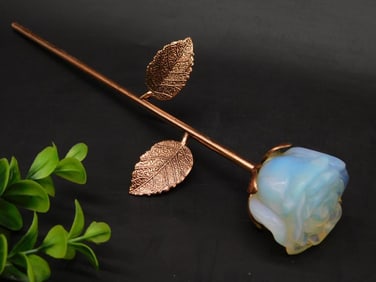 OPALITE ROSE ROCK STONE LAPIDARY SPECIMEN