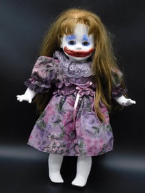 JW GACY DOLL, TRUE CRIME ECCENTRIC ASSEMBLAGE ART FROM THE OZAWA DOLLHOUSE VAULT, OZAWA ORIGINAL