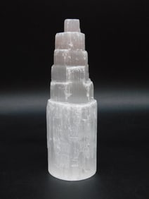 SELENITE TOWER ROCK STONE LAPIDARY SPECIMEN